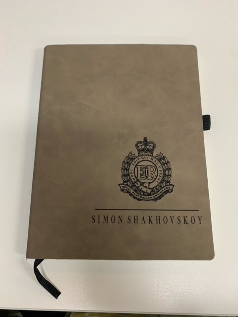 A4 Leatherette Personalised Compendium
