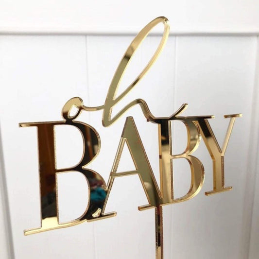 Oh Baby Cake Topper | Little Event Boutique
