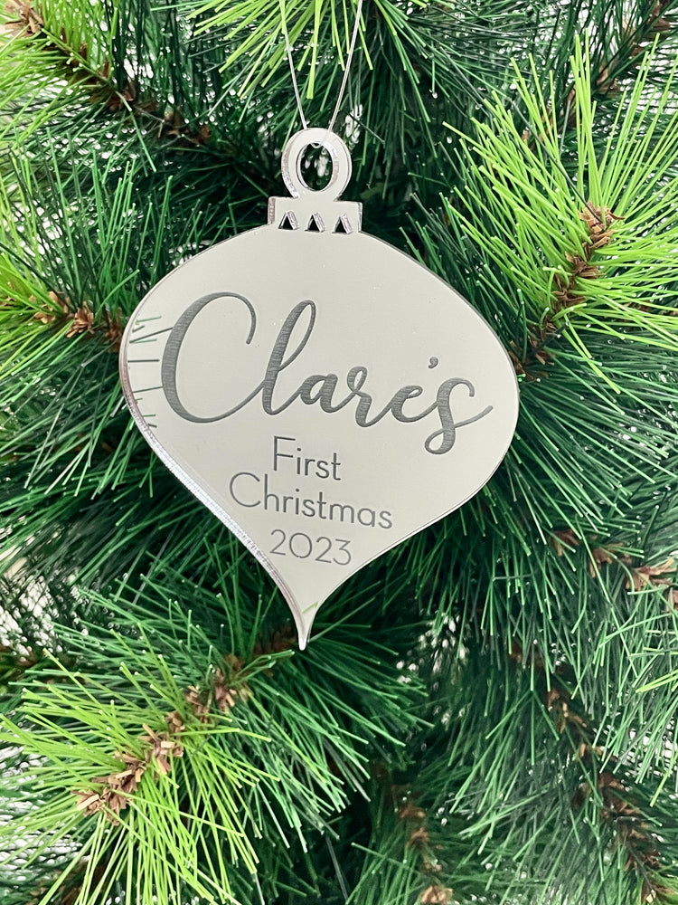 Baby's First Christmas | Personalised Ornament