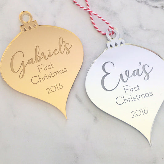 Baby's First Christmas Ornament | Little Event Boutique