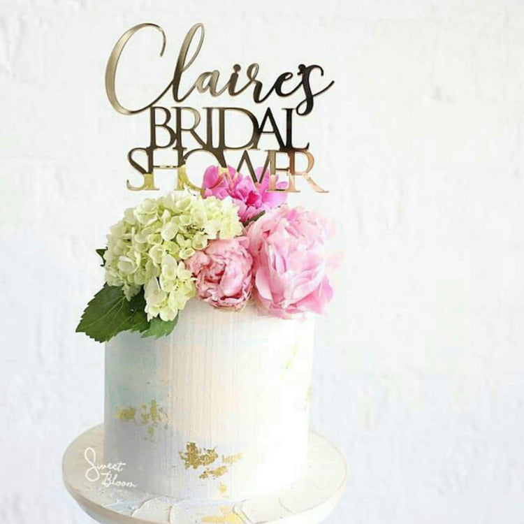 Bridal Shower Cake Topper | Little Event Boutique