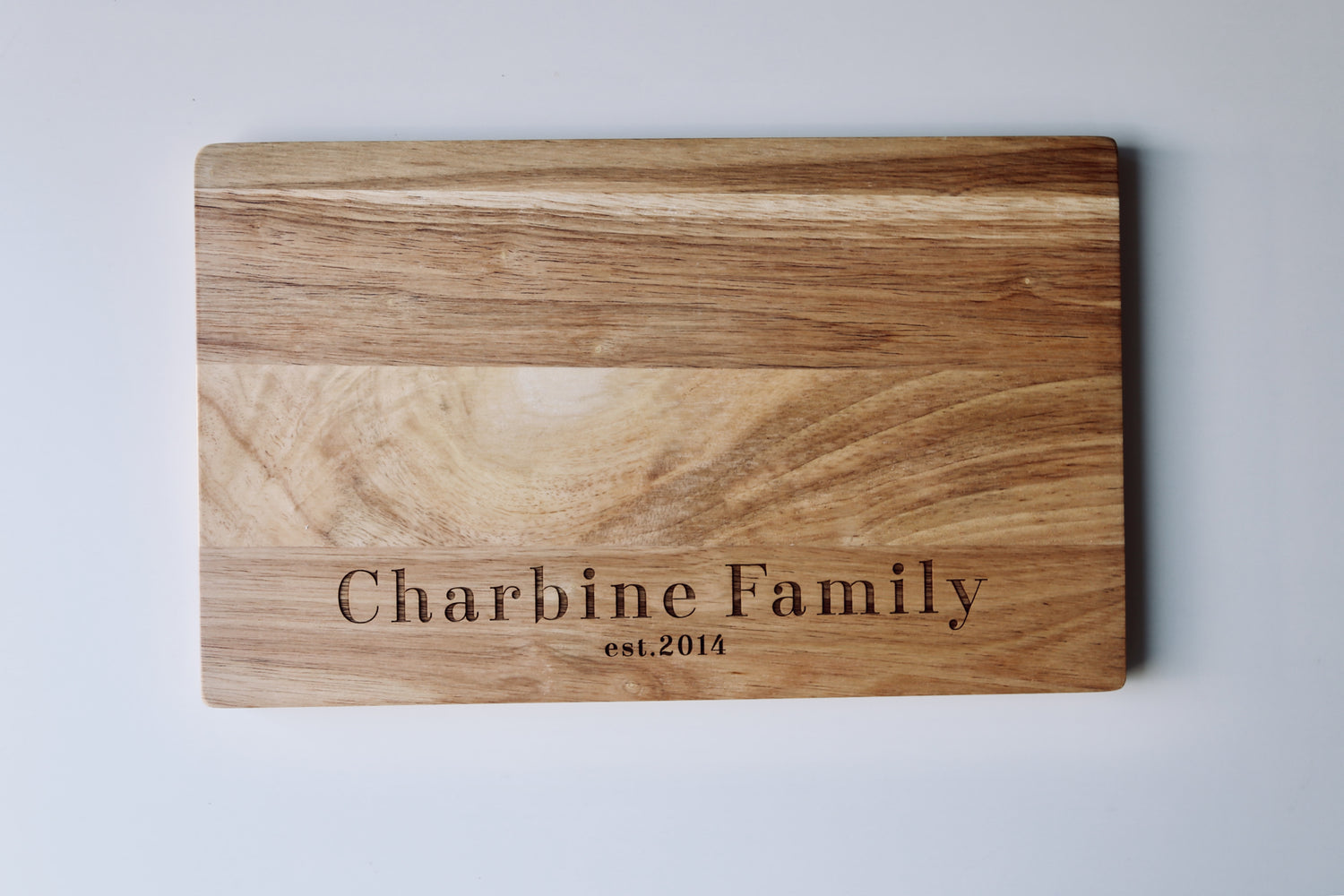 Family Name Personalised Serving Board1 | Little Event Boutique