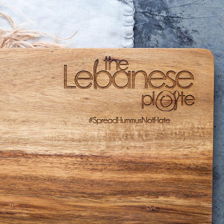 Logo Customised Board Lebanese | Little Event Boutique